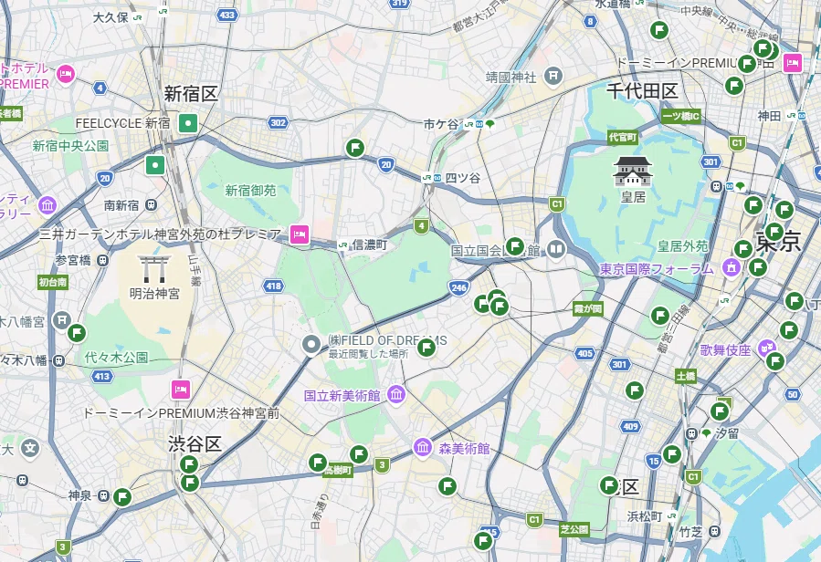 初デートで集まりやすい場所を選ぶイメージ
